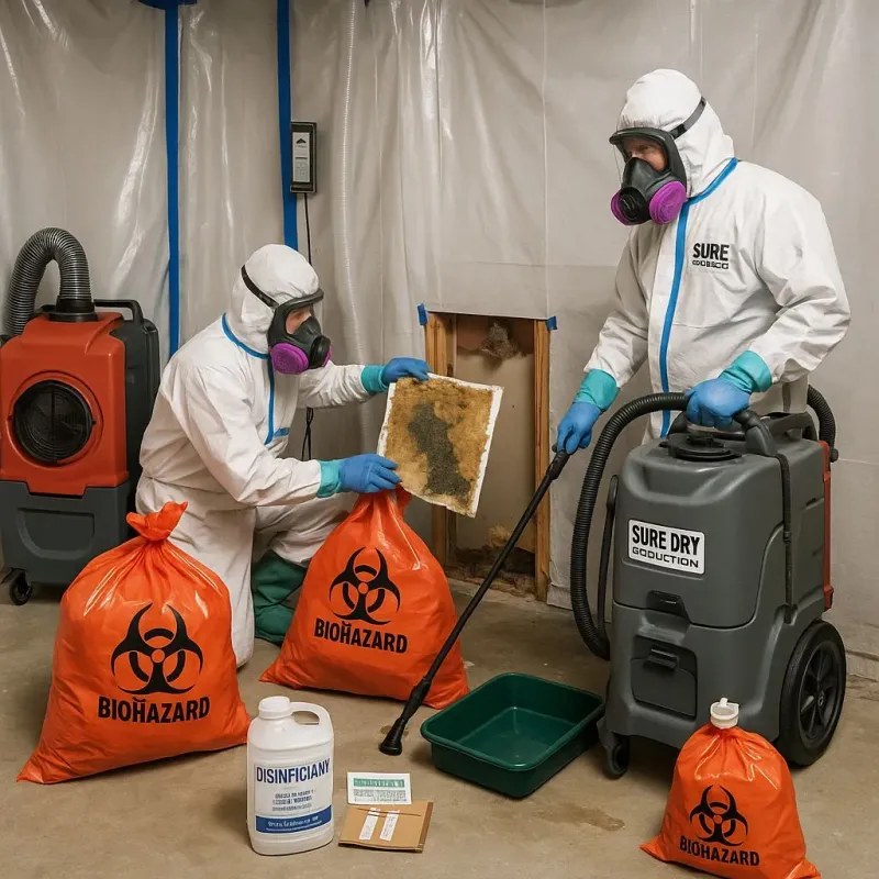 Contaminated Water Handling Protocols process in Mount Morris, NY