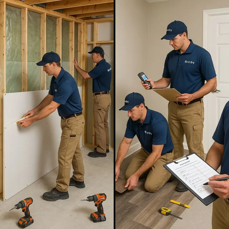 Repairs and Reconstruction process in Mount Morris, NY