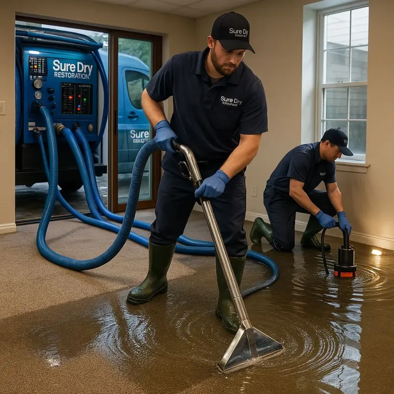 Water Extraction and Removal process in Mount Morris, NY